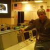 Apollo Era Mission Control Room - Frank standing at the Apollo Flight Directors console.